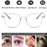 Blue Light Blocking Anti Eyestrain Computer Glasses