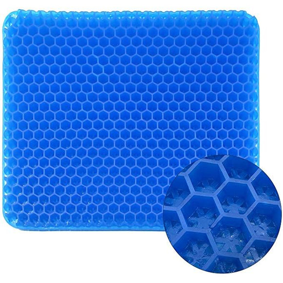 Breathable Gel Seat Cushion Double Thick Egg Honeycomb Design