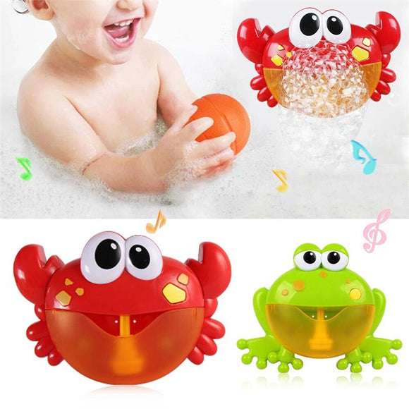 Bubble Machine Music Kids Bath Bubble Maker Bathroom Toy
