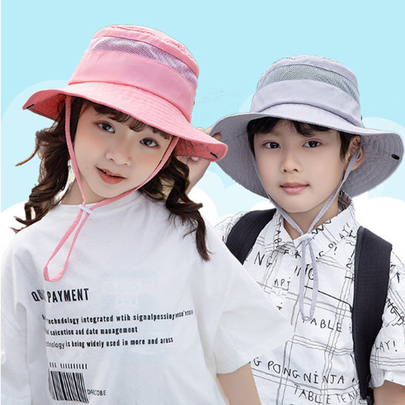 Toddler Child Kids Sun Hat Summer UV Protection Hat Bucket Cap