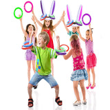 Easter Inflatable Bunny Ring Toss Game Rabbit Ears Toys Gift