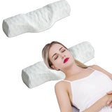 Cervical Memory Foam Neck Support Roll Pillow for Stiff Neck Pain Relief