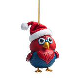 Chicken Rooster Hens Christmas Tree Decoration Thanksgiving Day Hanging