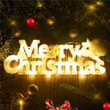 Merry Christmas Decor Lighted Sign For Christmas Decorations