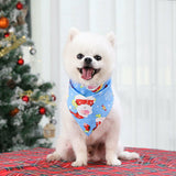 Christmas Dog Neckerchief Bandana Pet Dog Scarf Christmas Presents Xmas Gift