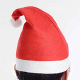 5PCs Christmas Hat Felt Santa Hat Xmas Caps Party Headwear for Adults and Kids