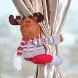Christmas Curtain Tiebacks Buckle Holdbacks Ornaments Holiday Decor
