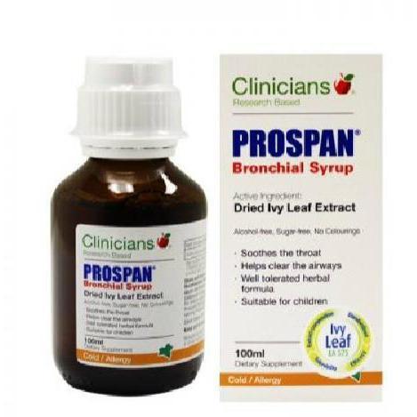 Clinicians Prospan Bronchial Syrup Menthol Flavour 100ml