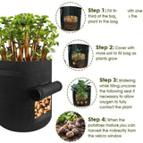 Waterproof DIY Potato Grow Home Garden Planter Bag