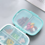 8 Compartments Travel Pill Organizer Pill Box