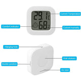 Mini Digital Hygrometer Indoor Thermometer with LCD Display and Face Lcons