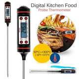 LCD Screen Kitchen Food Cooking BBQ Digital Thermometer
