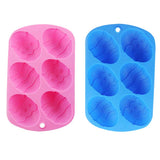 2pcs Easter Eggs Silicone Chocolate Candy Mold