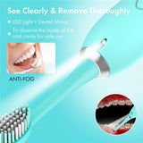 Electric Dental Calculus Plaque Remover Sonic Vibrition Teeth Cleaner