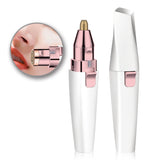 2 in 1 Eyebrow Trimmer Face Shavers Remover USB Rechargeable