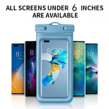 Universal Waterproof Pouch Case Cell Phones For Iphone Under 6 inch