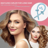 Foam Heatless Hair Curlers Curls Rollers Headband For Long Hair