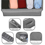 Foldable Under-Bed Clothes Storage Organiser Box