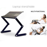 Folding Laptop Desk Stand Table Adjuable Angle and Height