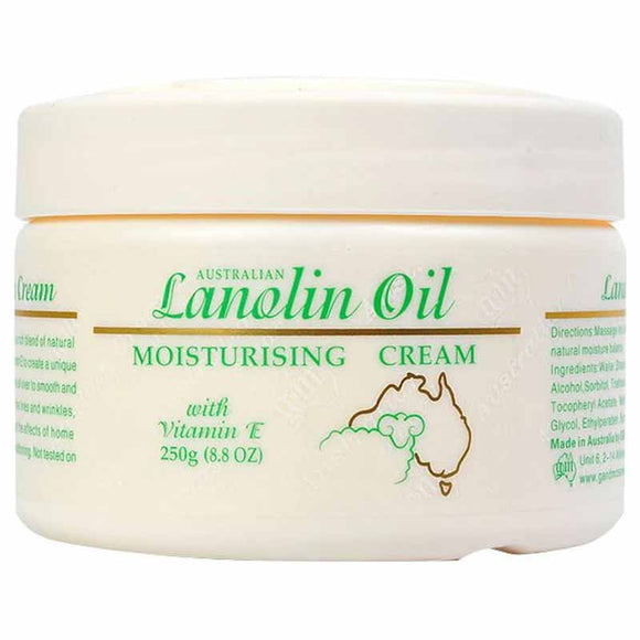 G & M Australian Lanolin Oil Moisturising Cream - 250g