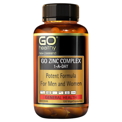 GO Healthy Go Zinc Complex 120 Capsules