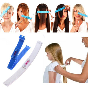 Hair Bang Level Ruler Clipper Home Hair Cutting Tool Kit
