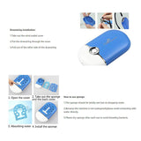 Handheld Mini Air Conditioner USB Rechargeable Cooling Fan