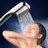 Handheld Pressurized Water Saving Shower Head with 300 Holes & Free Shower Hose
