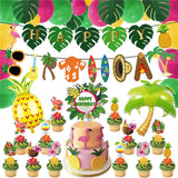 Hawaiian Luau Aloha Tropical Beach Party Birthday Decorations