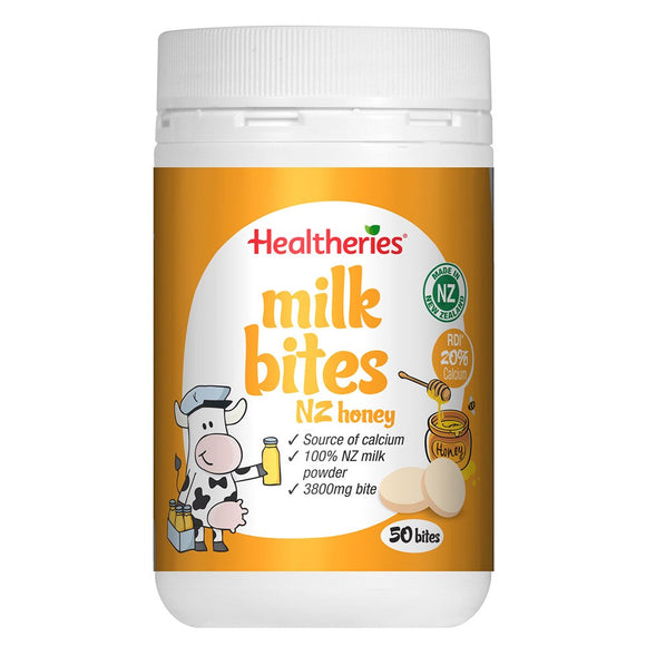 Healtheries Milk Bites - NZ Honey 50 Bites
