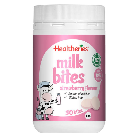 Healtheries Milk Bites - Strawberry 50 Bites