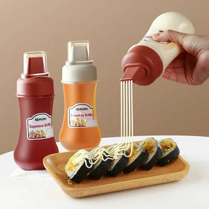 5-Hole Porous Condiment Squeeze Bottle