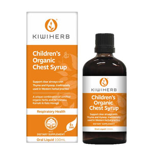 Kiwiherb Children's Organic Chest Syrup 100ml