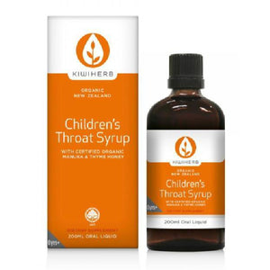 Kiwiherb Children's Throat Syrup 200ML