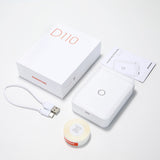 D110 Bluetooth Thermal Inkless Label Maker Machine with Tape
