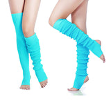 Women's Leg Warmers Fancy Dress 80s Dance Party Rave Clubbing Knitted Socks