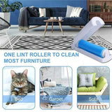 Lint Roller Reusable Foldable Carpet Sheets Brush Picker Set Cleaner 4Pcs