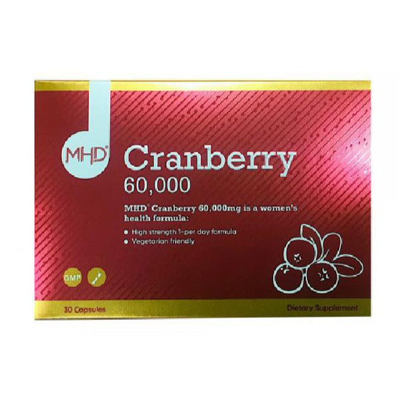 MHD Cranberry 60000 30 Capsules