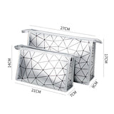 Makeup Pouch Water-resistant Portable Cosmetic Bag Travel Organizer