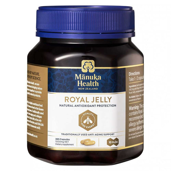 Manuka Health Royal Jelly Capsules - 365 Capsules