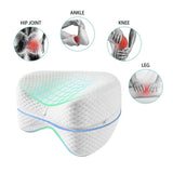 Memory Foam Knee & Leg Pillow Orthopedic Bed Cushion for Side Sleep