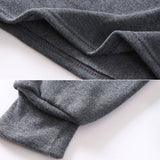 Mens Winter Cotton Fleece Lined Thermal Long Johns Warm Top Bottom Underwear Set