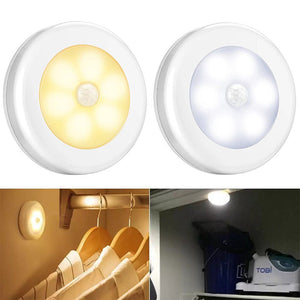 Wireless Motion Sensor LED Cabinet Night Lamp Bedside Lights