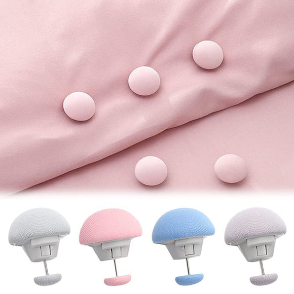 10pcs Mushroom Quilt Holder Bed Sheets Duvet Cover Clip