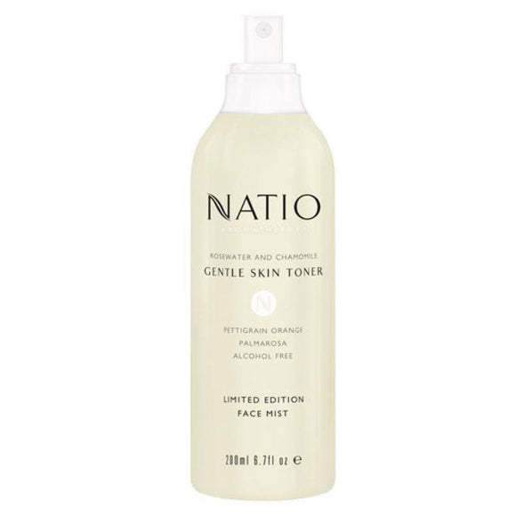 Natio Rosewater and Chamomile Gentle Skin Toner Face Mist 200ml