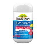 Nature's Way Kids Smart Omega-3 Fish Oil High DHA 50 Capsules