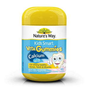 Nature's Way Kids Smart Vita Gummies Calcium + VitD 60 Pastilles
