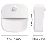 Cordless Battery-Powered LED Motion Sensor Night Wall Closet Lights