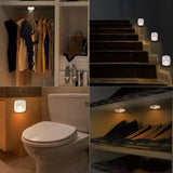 Cordless Battery-Powered LED Motion Sensor Night Wall Closet Lights