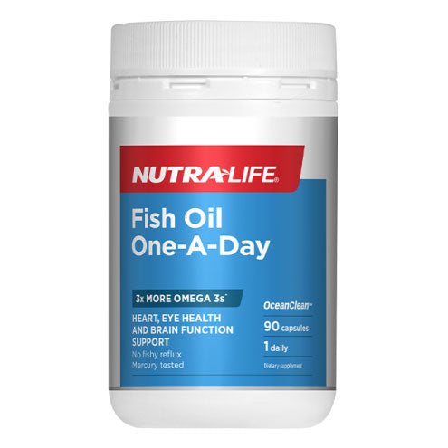 Nutra-Life Ocean Clean Fish Oil One-A-Day - 90 Capsules